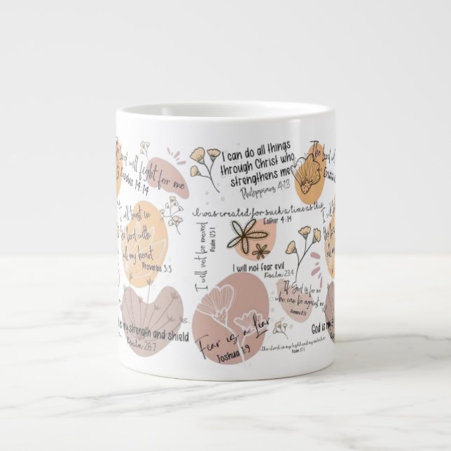 Affirmation Motivationnelle Foi Mug Pour Les Croya (Devant)