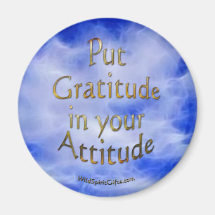 Affirmation positive & Gratitude Magnet
