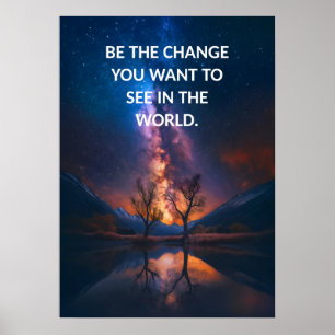 Affirmation positive Poster de la citation de Humb