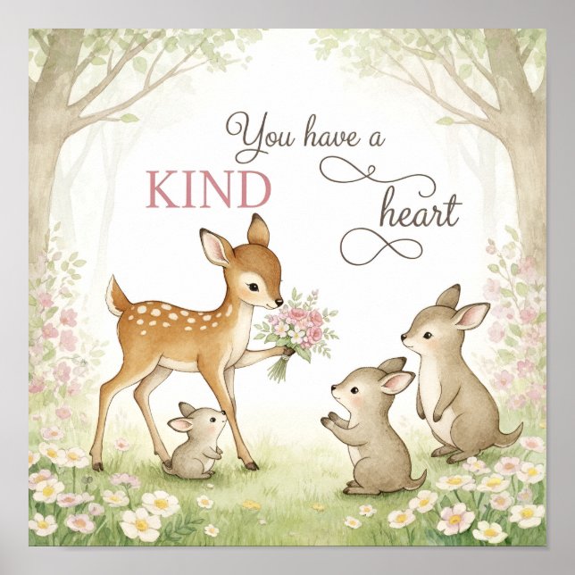 Affirmation pour enfants - Vous avez une affiche p (Devant)