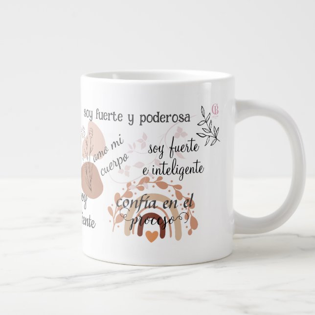 Affirmations café tasse espagnol (Droite)