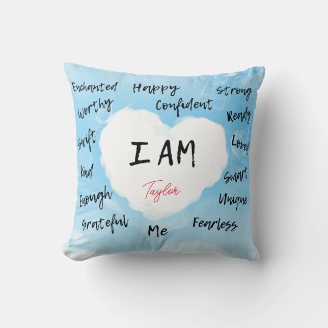 Affirmations Coussin d'autonomisation (Recto)