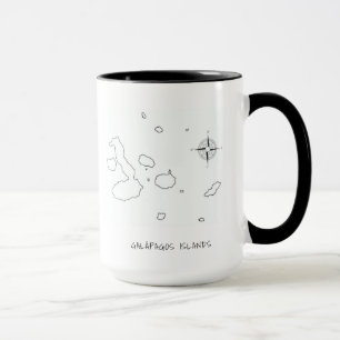 Affirmations d'oiseaux aux Galápagos Mug à café à 
