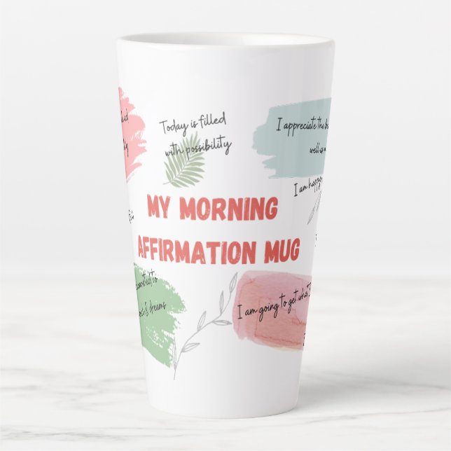 Affirmations du matin Mug (Devant)