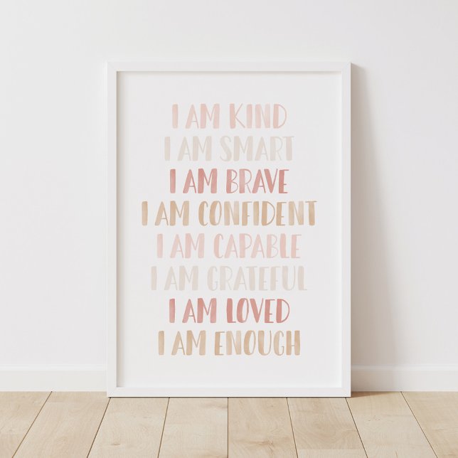 Affirmations neutres rose pour la décoration de la (Créateur téléchargé)
