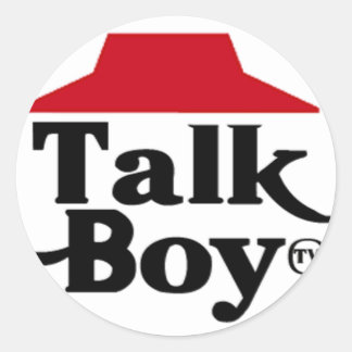 Affligé autour des autocollants