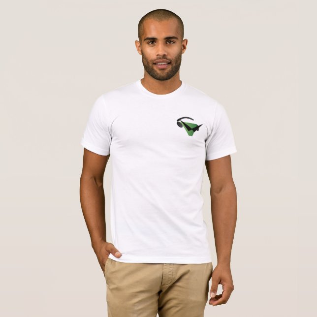 AffordaBuds ReeZen logo Bella Canvas T-Shirt (Devant entier)