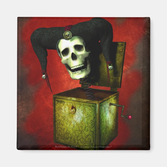 Affrontez vos peurs  Magnet (Devant)
