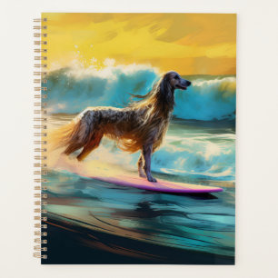 Afghan Hound Beach Surf Peinture