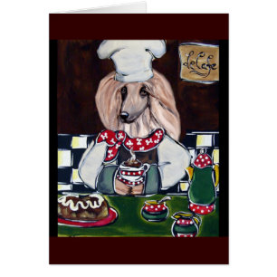 Afghan Hound Chef