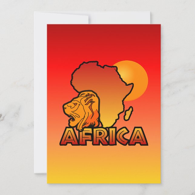 Africa invitations (Devant)