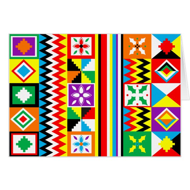 Africain Print Kente Motif de la tribu des vêtemen (Devant horizontal)