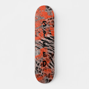 Africain, tribal. skateboard