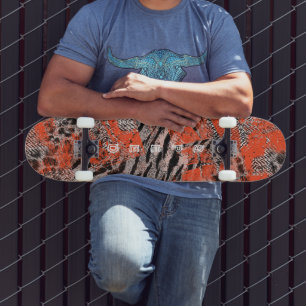 Africain, tribal. skateboard