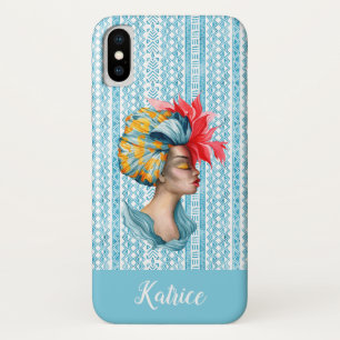 Africaine femme iPhone X Coque