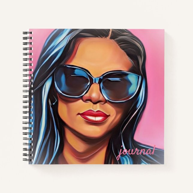 African American Boss Lady Journal (Devant)