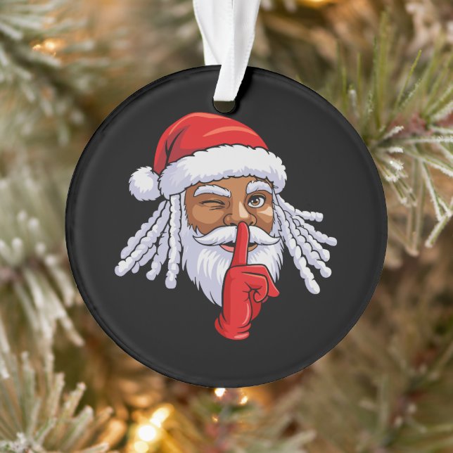 African American Santa Claus Christmas Party Decor (Arbre)
