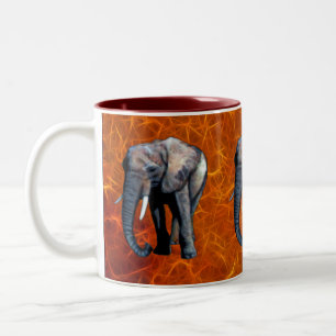 African Elephant Wildlife Supporter Mug
