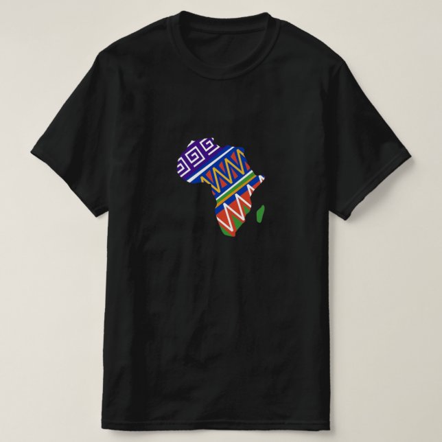 African Zest Mens T-Shirt (Design devant)