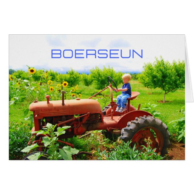 #AfrikaansIsLekker - Boerseun (Devant horizontal)