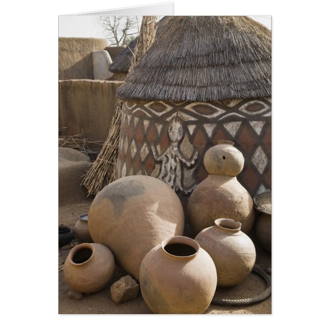 Afrique, Afrique de l'Ouest, Ghana, Sirigu. Conçu  (Devant)