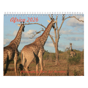 Afrique - Calendrier 2026