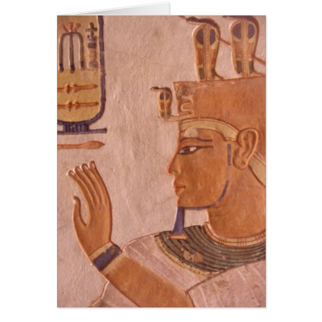 Afrique, Égypte, Vallée des Rois. Mur de la tombe (Devant)
