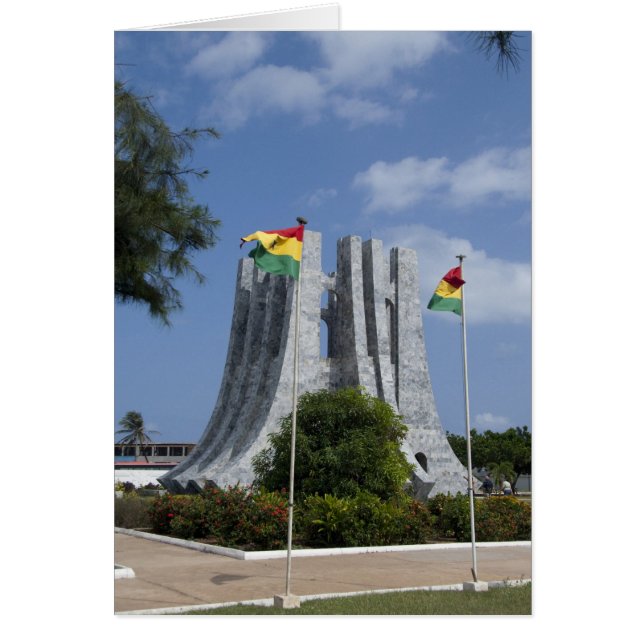 Afrique, Ghana, Accra. Mausolée de Nkrumah, finale (Devant)