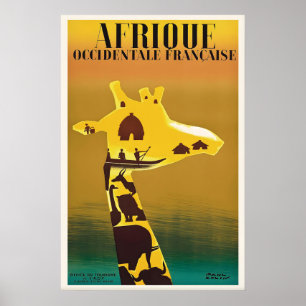 Afrique Occidentale Française Impression de Voyage