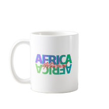 AFRIQUE : Patrie - Mug Blanc Brillant
