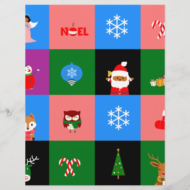 afrique santa claus colorblock (Devant)