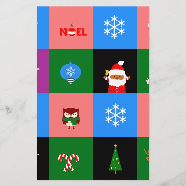 afrique santa claus colorblock (Devant)