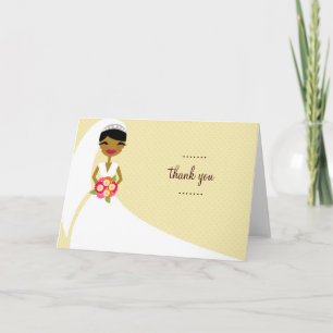 AFRO-AMÉRICAIN de MERCI de la JEUNE MARIÉE