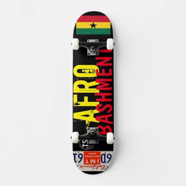 AFRO BAHMENT JMT USA Skateboard (Recto)