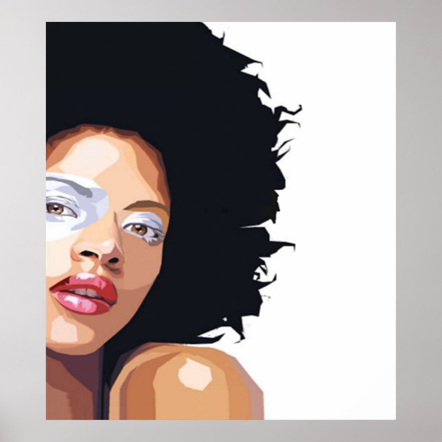 Afro-centric Poster (Devant)