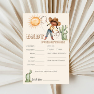 Afro Cowgirl Western Ranch Prédictions jeu amusant