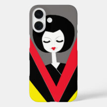 Afro Geisha Coque iphone