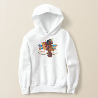 Afro Unicorn "Fabriqué en magie" Trio Design