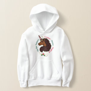 Afro Unicorn 'Tis Season Holiday Unicorn