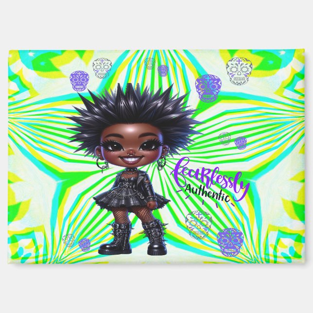 Afropunk Magnet sans peur (Recto)
