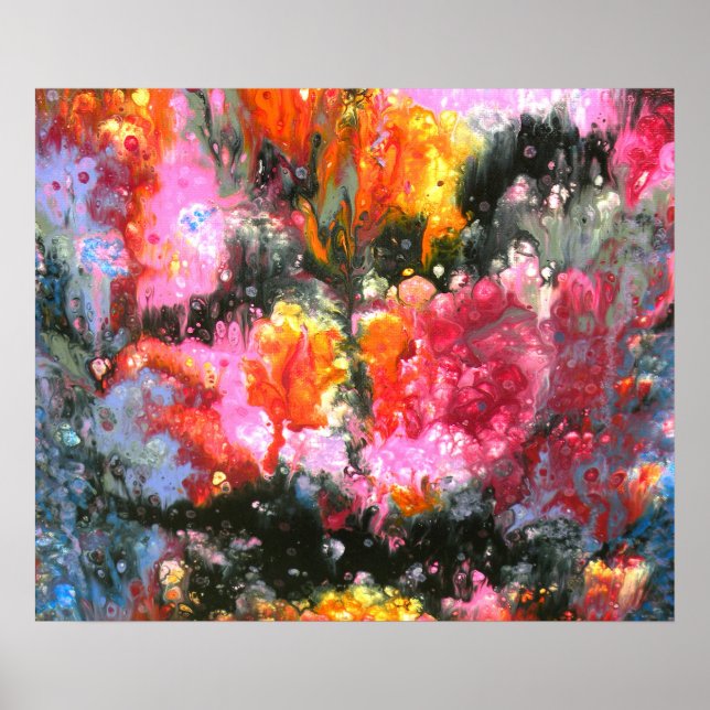 "After rain sunset window" Poster (Devant)