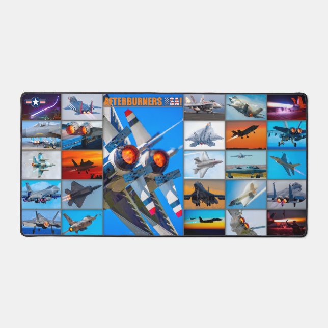 AFTERBURNERS USA ! "MONTAGE" (Recto)