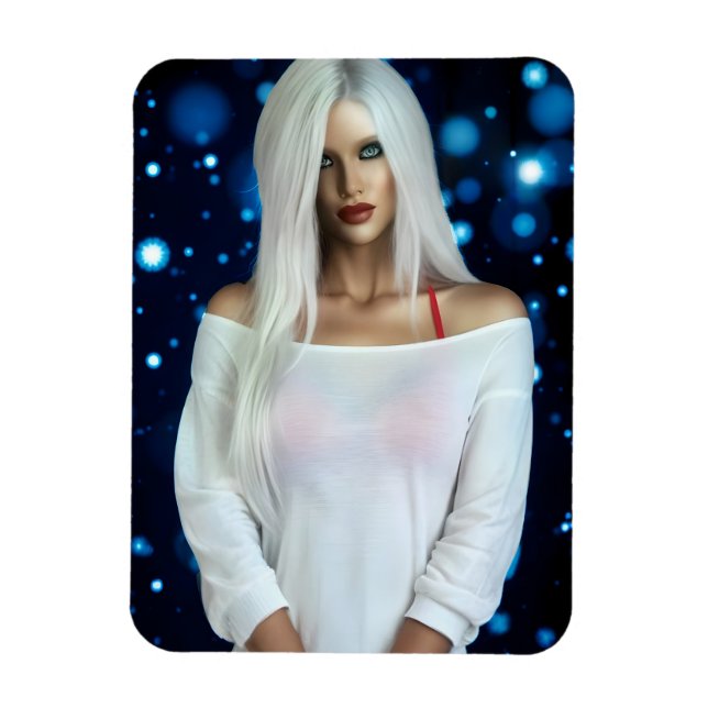 Afterglow flexible photo magnet (Vertical)