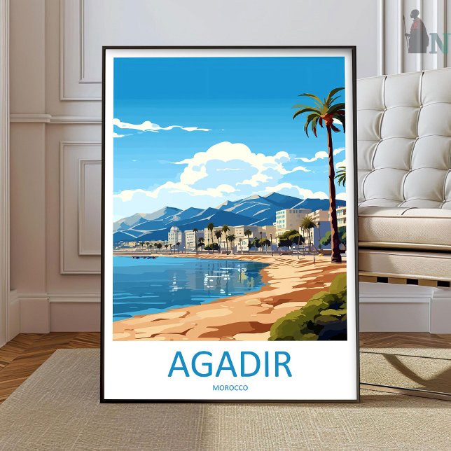 Agadir Voyage Impression Murale Agadir Murale Susp (Créateur téléchargé)