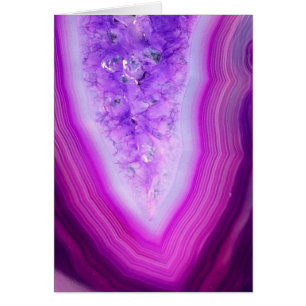 Agate comme par magie pourpre Druzy