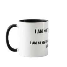 Age and Birthday Humor Mug