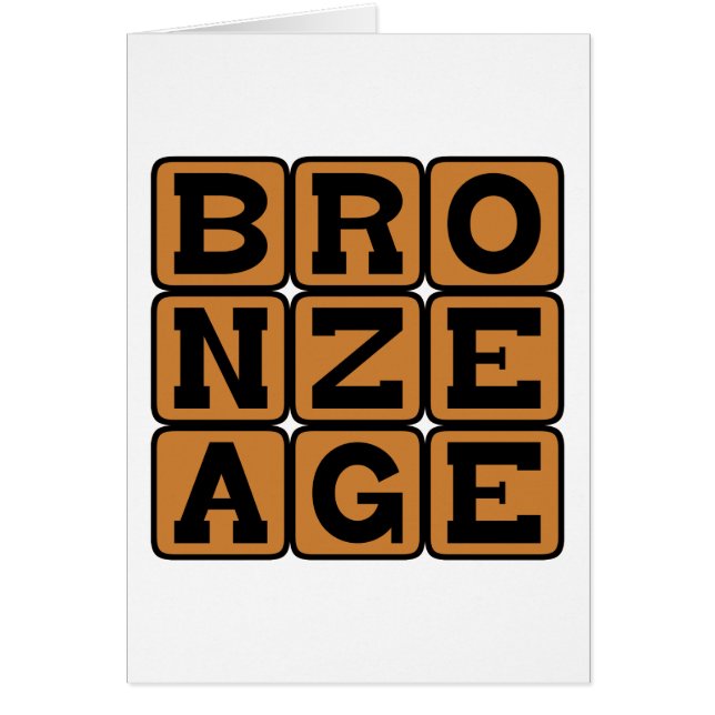Âge du bronze, Ère de l'innovation humaine (Devant)