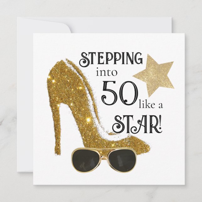 Âge personnalisé Anniversaire Invitation Parties s (Devant)