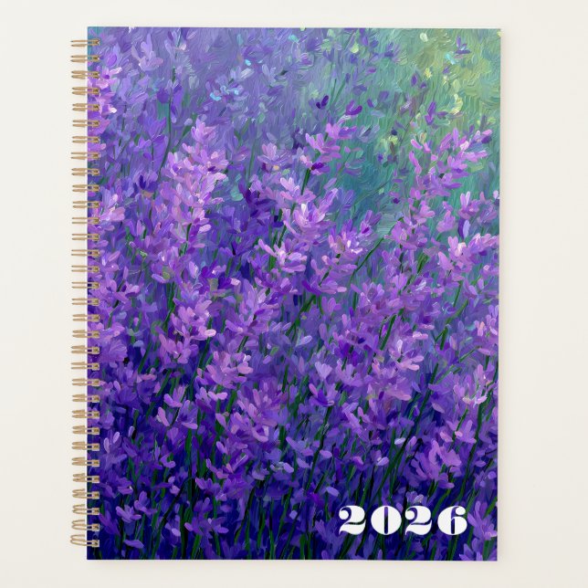 Agenda 2026 Flores Inspiración Vincent van Gogh (Devant)