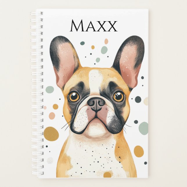 Agenda 2026 joli Bouledogue | Bouledogue drôle (Devant)